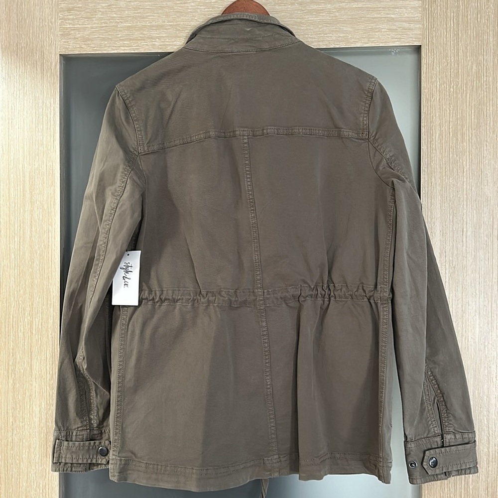 Olive cargo jacket - Picture 2 of 3